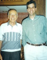 Alchian and me, circa 2000.